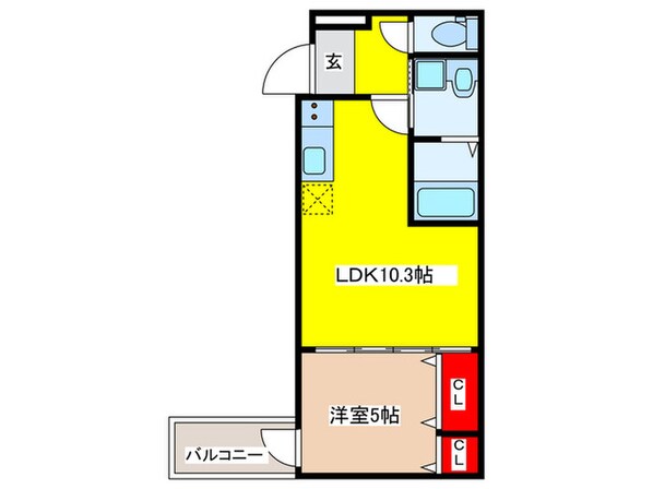 フジパレス花園Ⅱ番館の物件間取画像